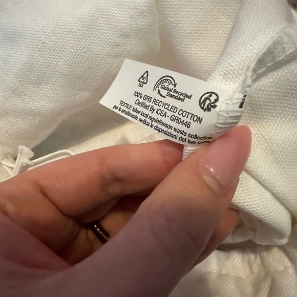 VALENTINO GARAVANI LIKE NEW COTTON  DRAW STRING DUST BAG 14 x 13 1/2 - Picture 6 of 6